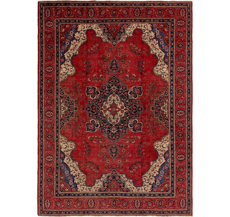 HandKnotted 9' 5 x 12' 10 Tabriz Persian Rug