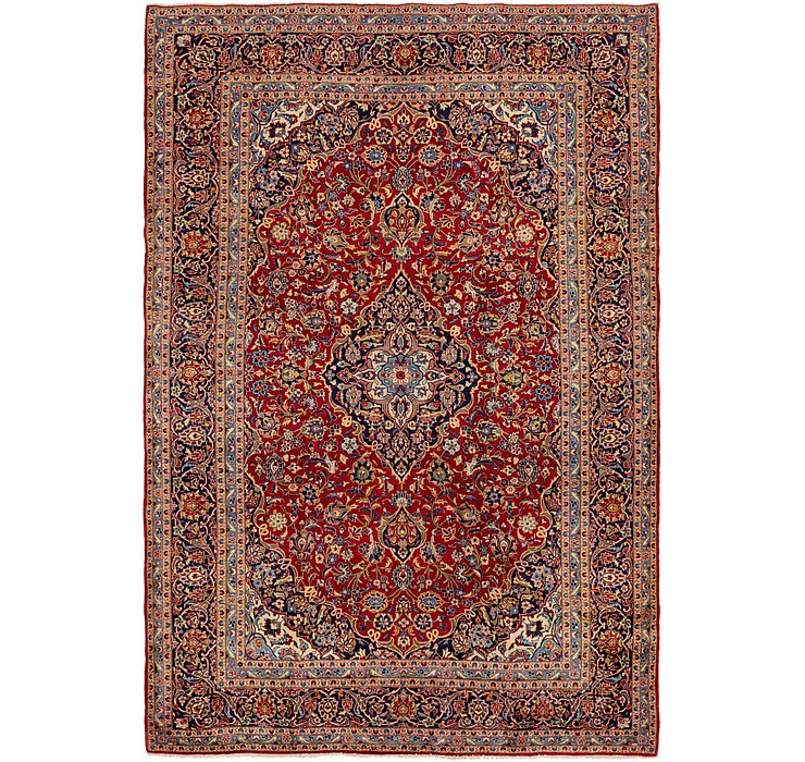 9' 9 x 14' 3 Kashan Persian Rug