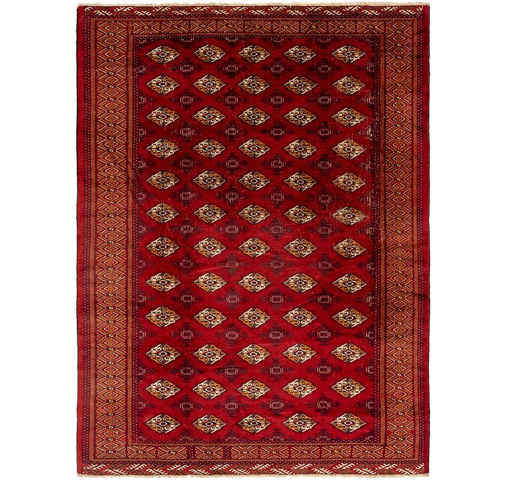 8' 3 x 11' 2 Torkaman Persian Rug