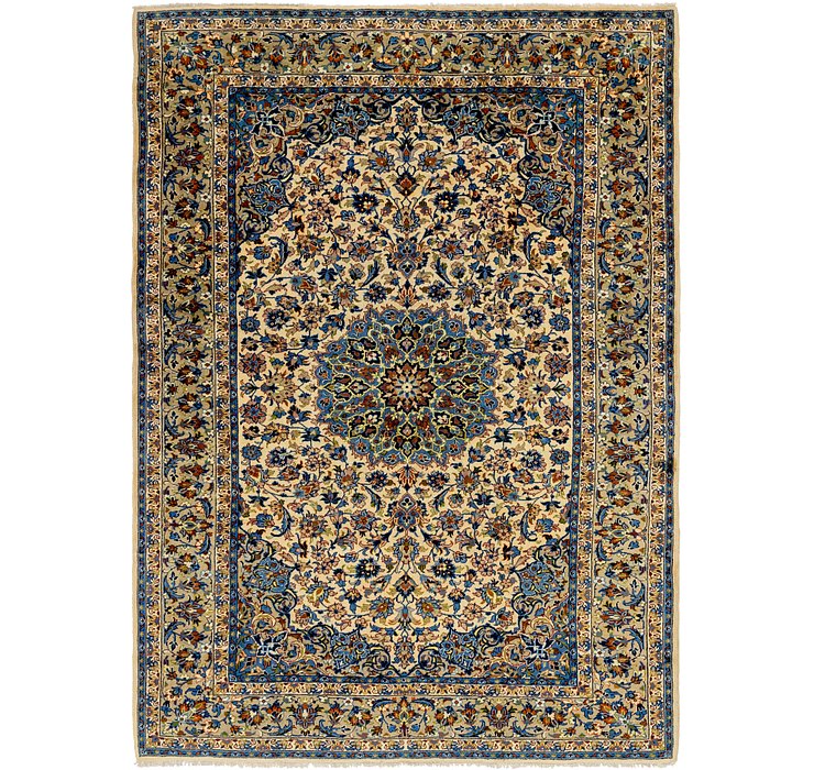 8' 7 x 12' 2 Isfahan Persian Rug