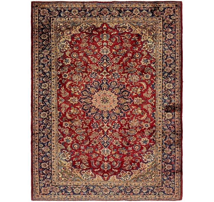 7' 7 x 10' Isfahan Persian Rug