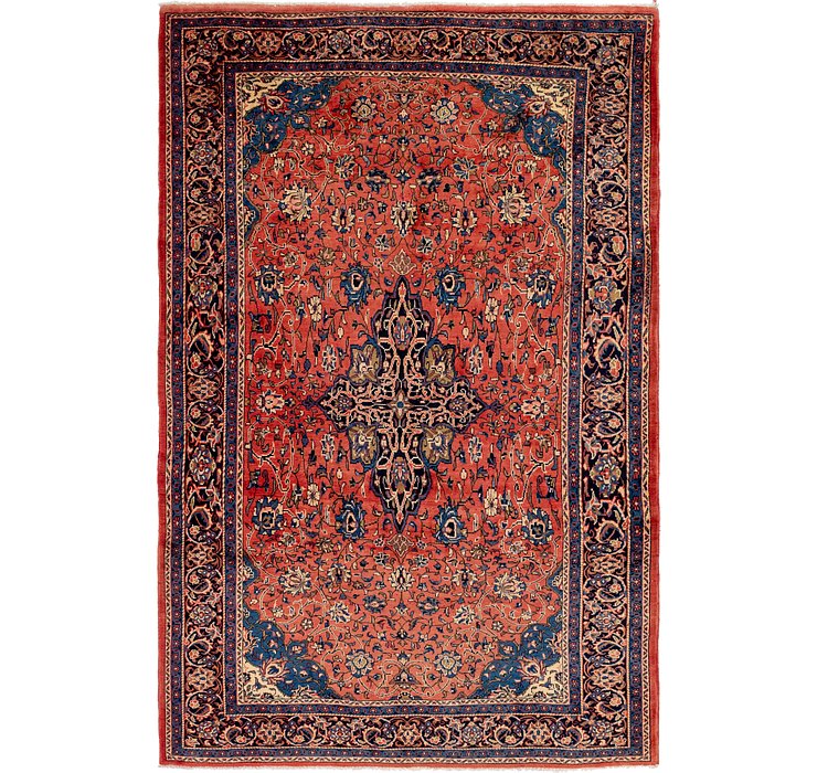 7' x 11' Sarough Persian Rug