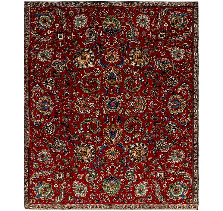 8' 10 x 10' 9 Tabriz Persian Rug