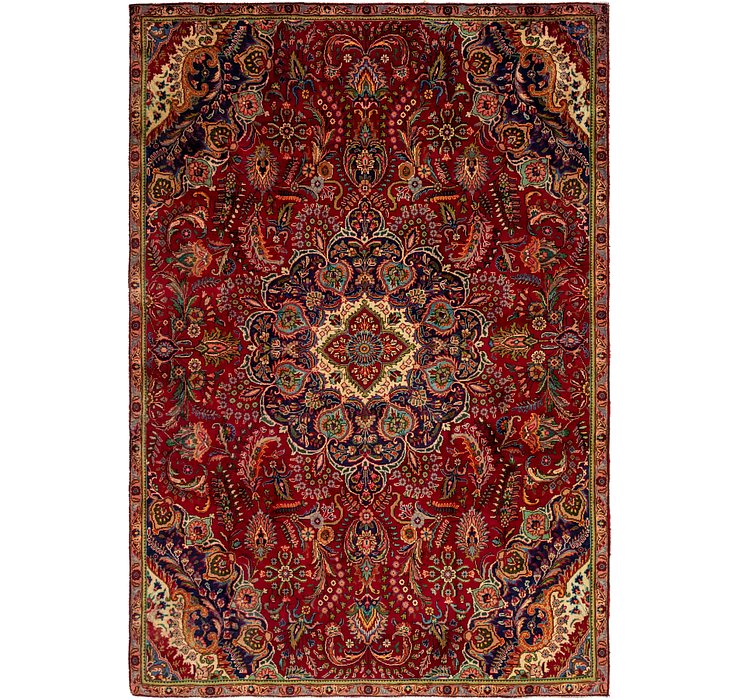 HandKnotted 7' 2 x 10' 4 Tabriz Persian Rug