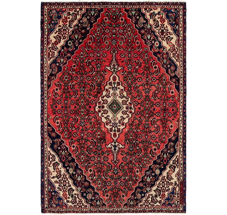 5' 9 x 8' 5 Hamedan Persian Rug