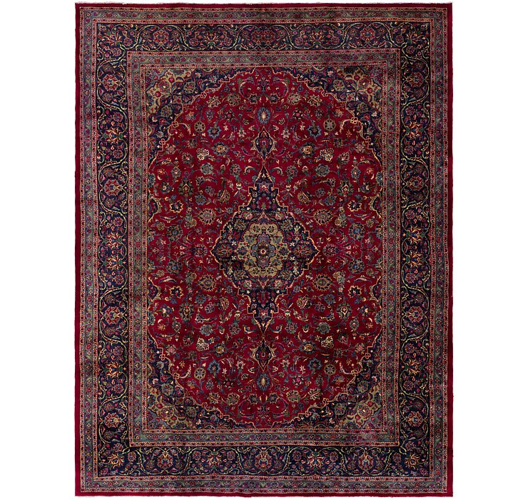 305cm x 395cm Mashad Persian Rug