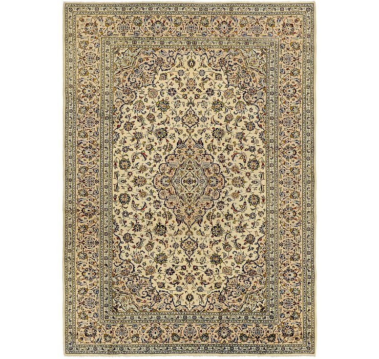 8' 2 x 11' 5 Kashan Persian Rug