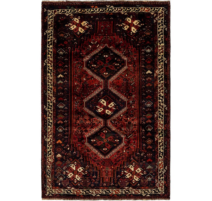 5' 8 x 8' 6 Ghashghaei Persian Rug