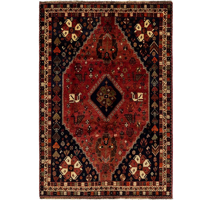 173cm x 265cm Ghashghaei Persian Rug