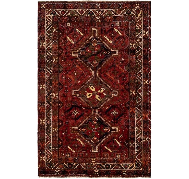 5' 8 x 8' 9 Ghashghaei Persian Rug