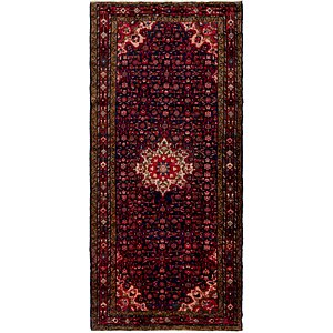 5' x 11' 2 Hossainabad Persian Run...