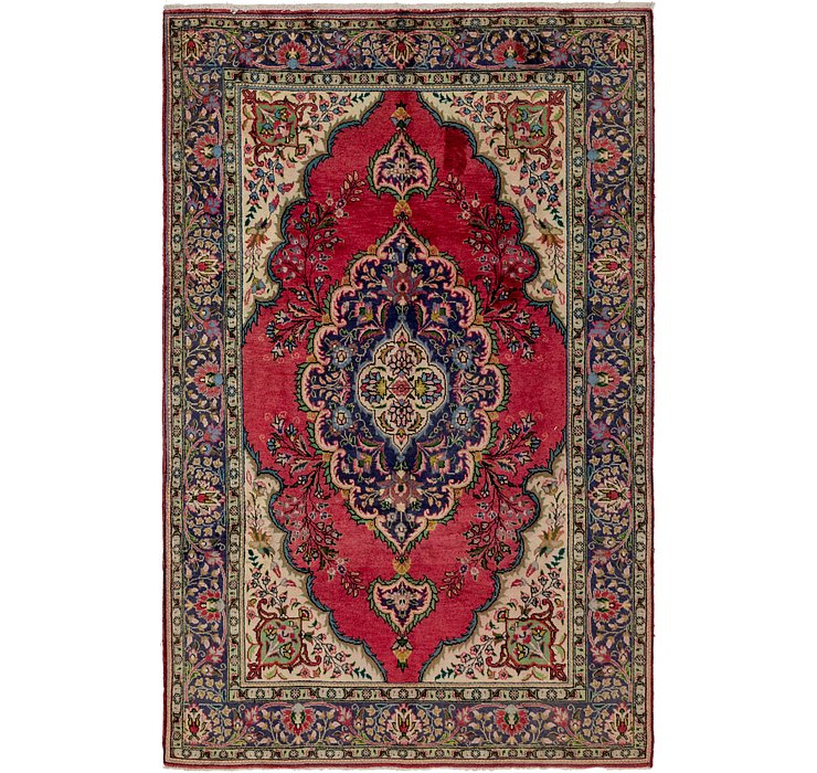 6' 6 x 9' 10 Tabriz Persian Rug
