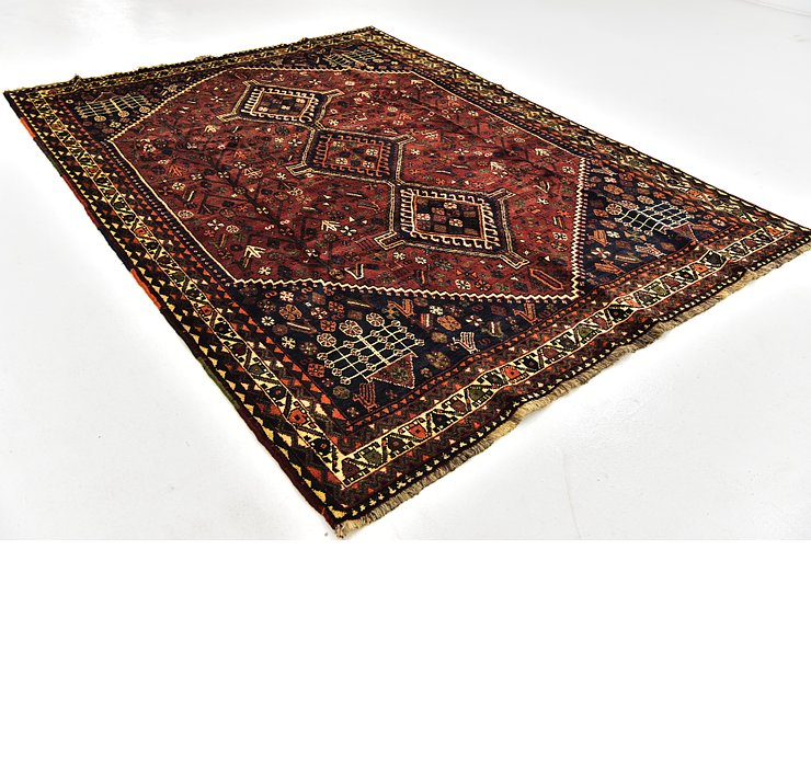6' 10 x 9' 4 Ghashghaei Persian Rug