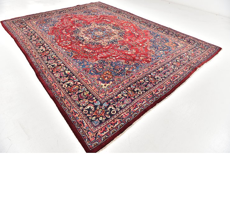 9' 9 x 12' 10 Mashad Persian Rug