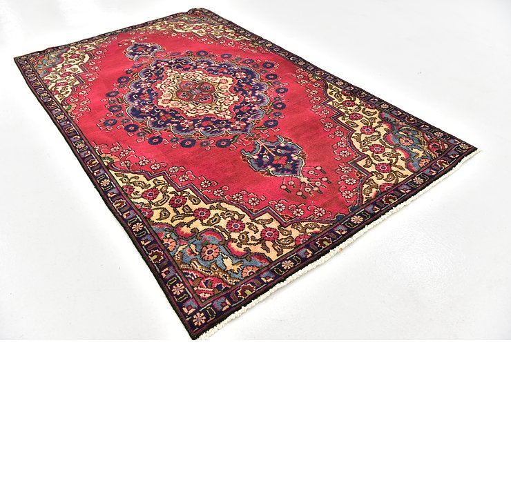 4' 4 x 7' 4 Tabriz Persian Rug