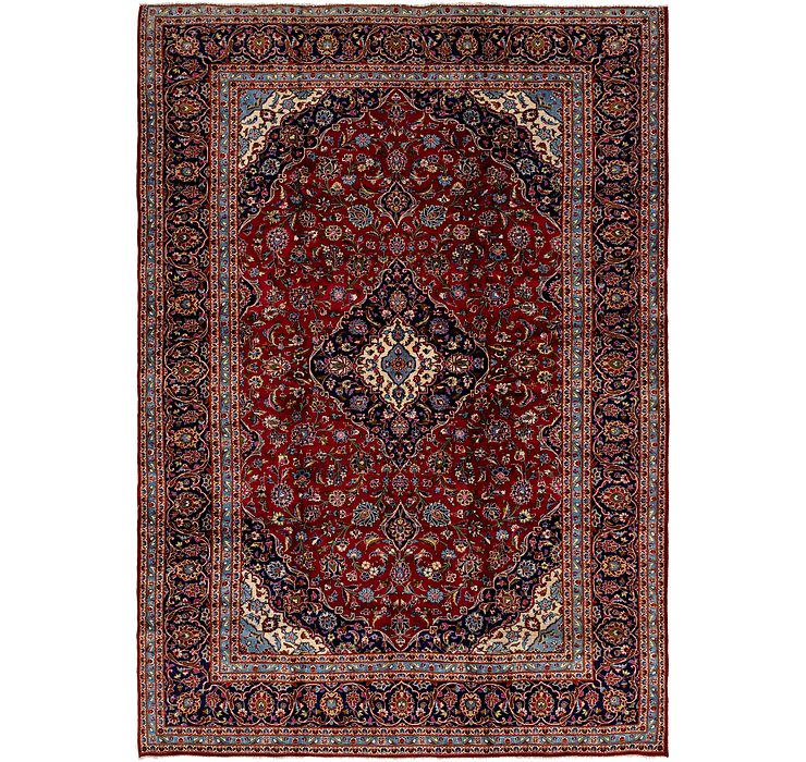 9' 9 x 13' 10 Kashan Persian Rug