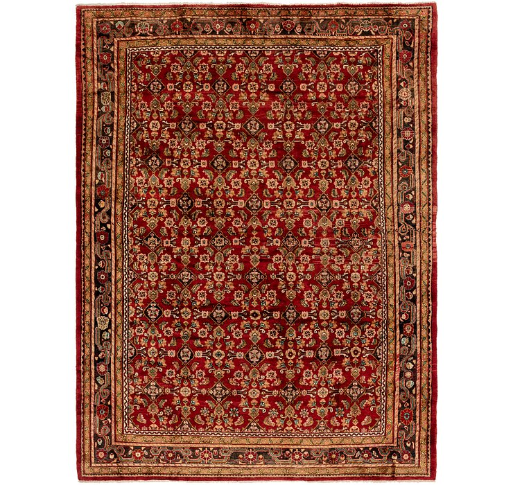 9' 4 x 12' 5 Hamedan Persian Rug