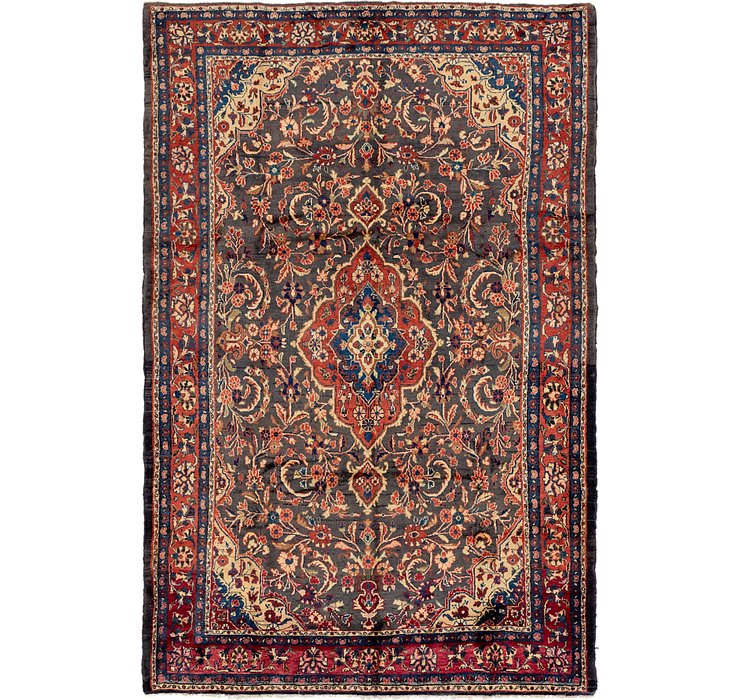 6' 10 x 10' 6 Hamedan Persian Rug