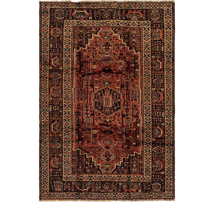 6' 3 x 9' 2 Ghashghaei Persian Rug