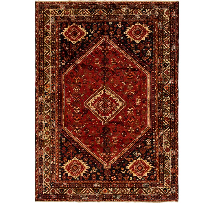 6' 10 x 9' 6 Ghashghaei Persian Rug