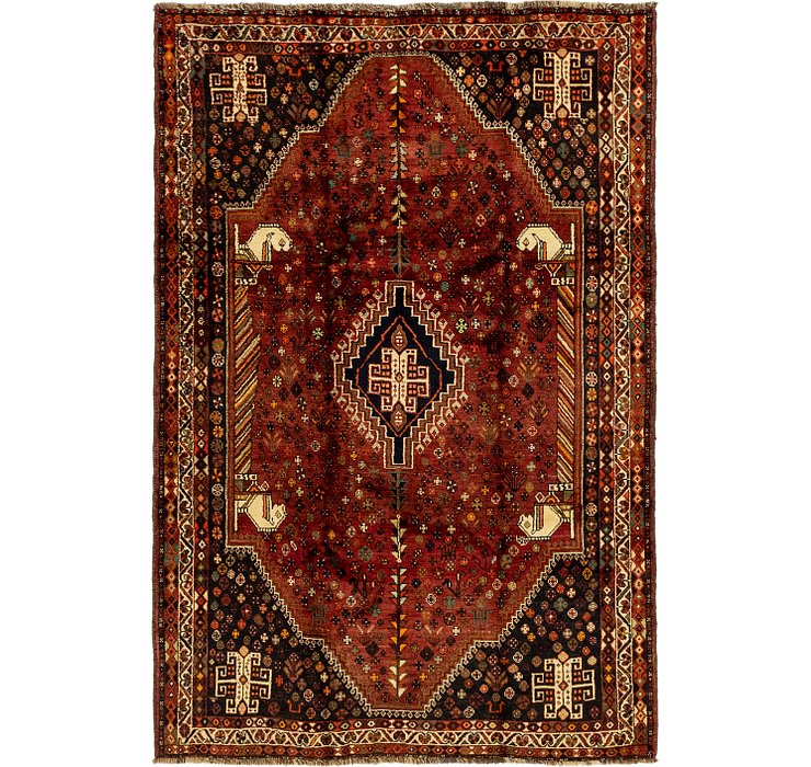 5' 6 x 8' 2 Ghashghaei Persian Rug