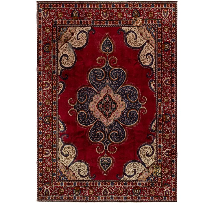 9' 2 x 13' 2 Tabriz Persian Rug