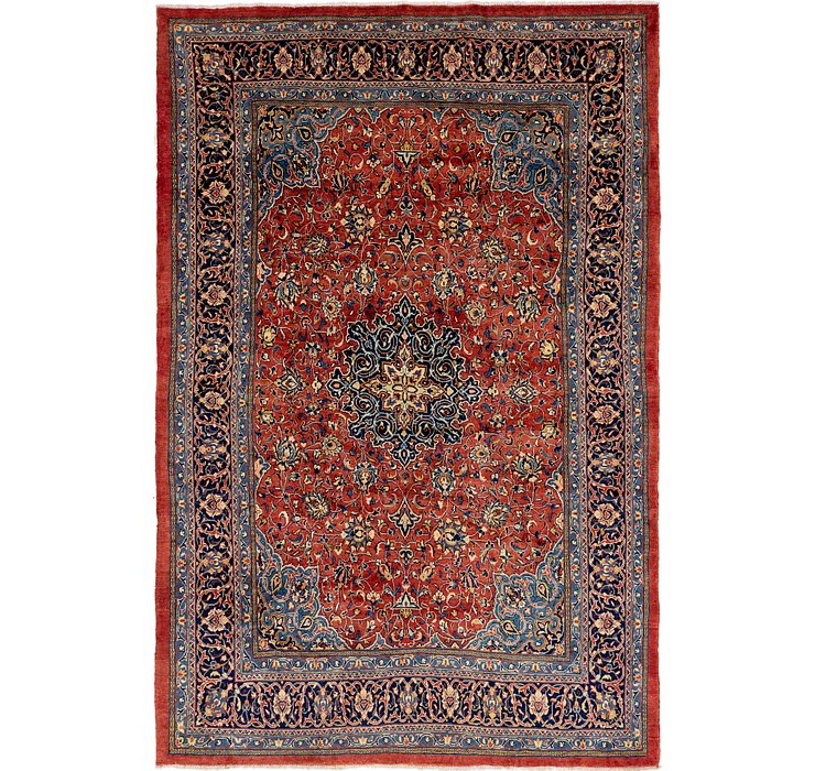 8' 10 x 13' 6 Sarough Persian Rug