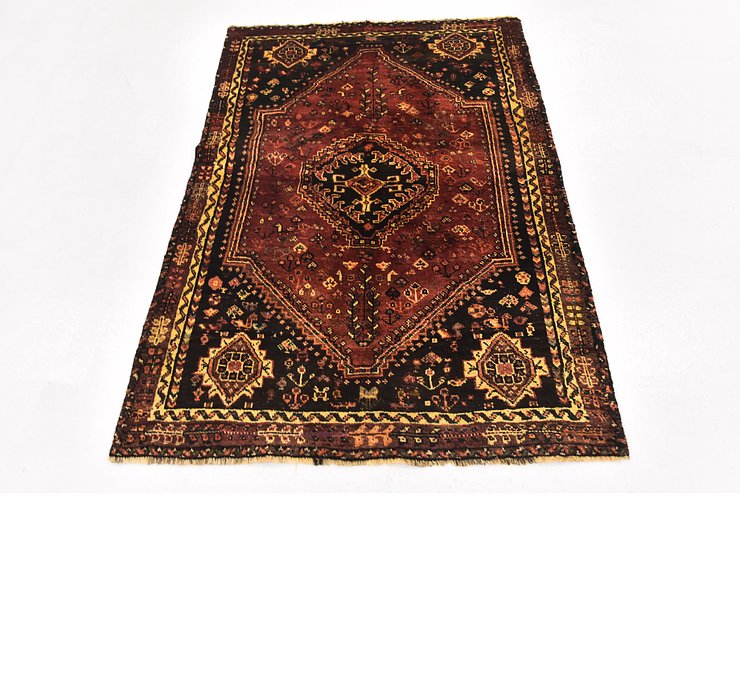 3' 8 x 5' 2 Ghashghaei Persian Rug