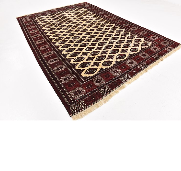 7' 10 x 11' 4 Torkaman Persian Rug