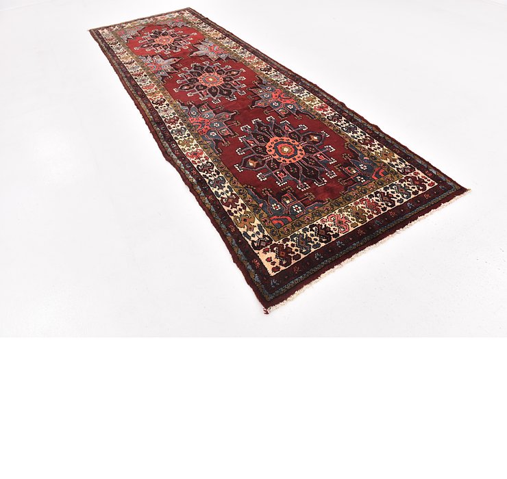4' x 12' 8 Hossainabad Persian Run...