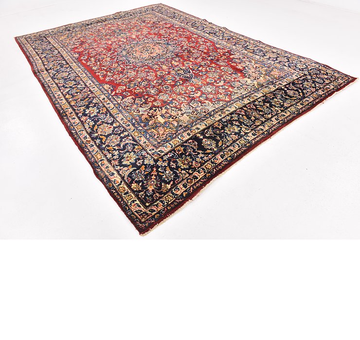 8' 7 x 12' 6 Isfahan Persian Rug