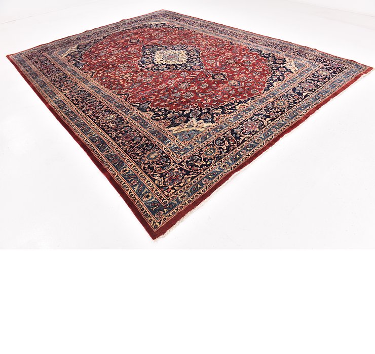 9' 9 x 12' 5 Isfahan Persian Rug