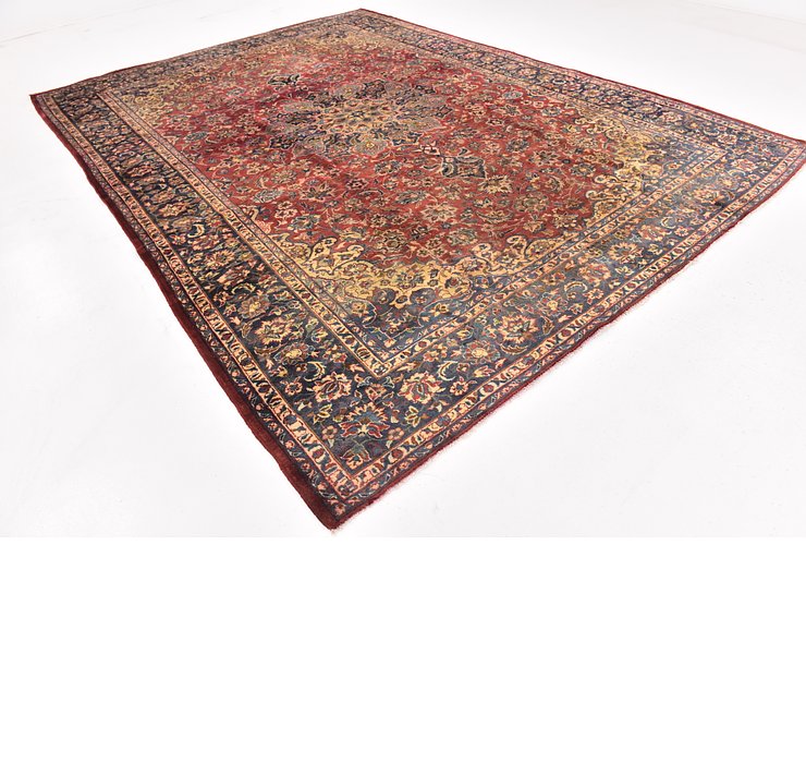 9' 6 x 13' Isfahan Persian Rug