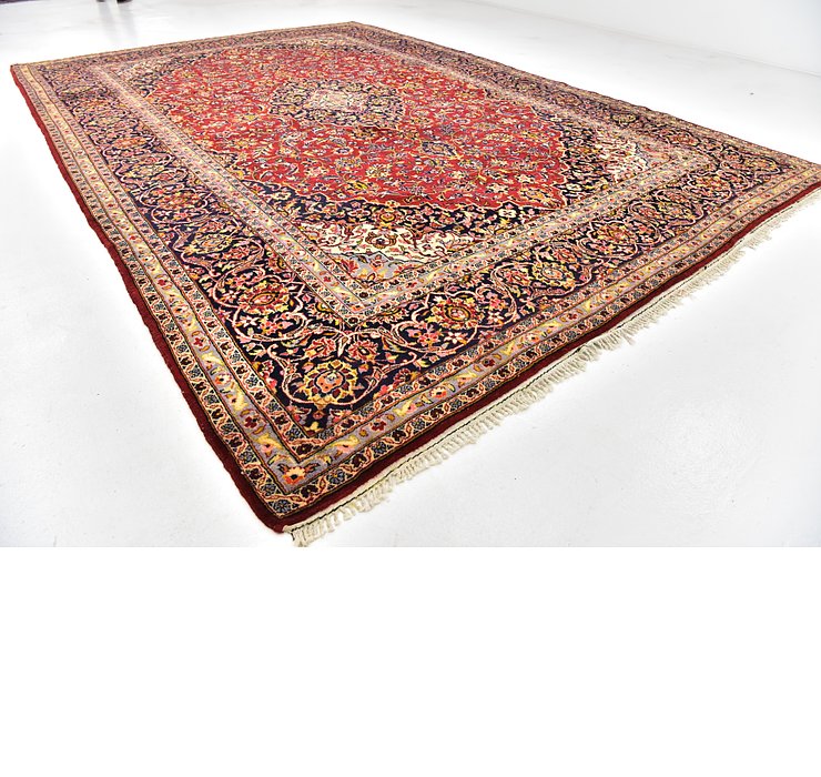 9' 10 x 14' 6 Kashan Persian Rug