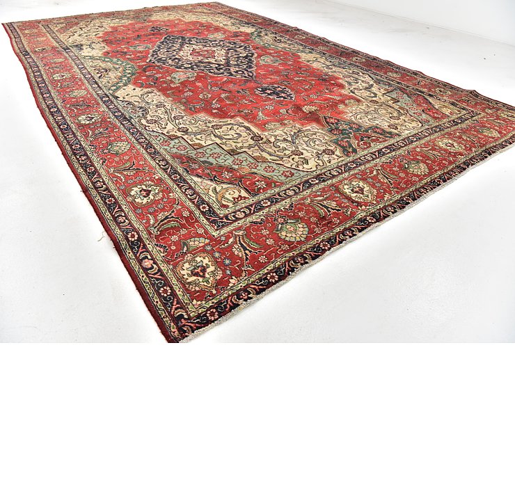 10' x 16' 2 Tabriz Persian Rug