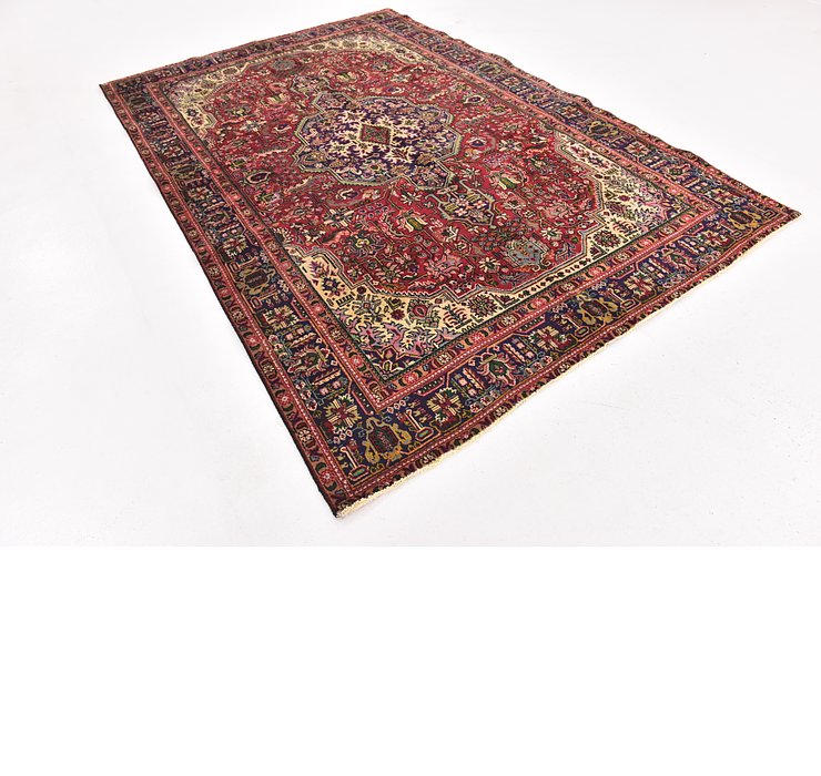6' 6 x 9' 8 Tabriz Persian Rug