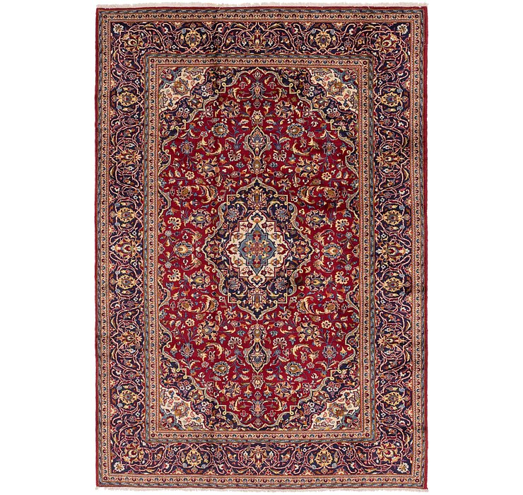 8' x 11' 5 Kashan Persian Rug
