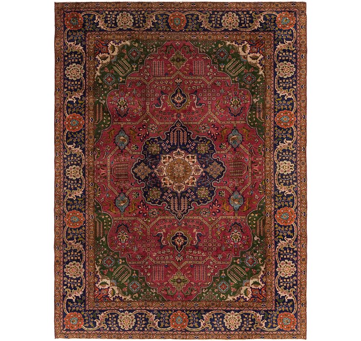 8' x 10' 8 Tabriz Persian Rug
