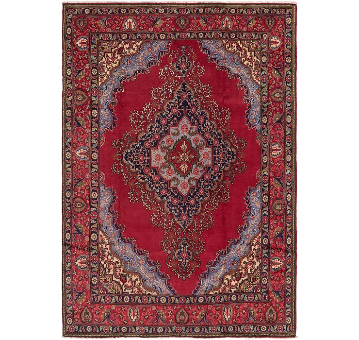 8' x 11' 4 Tabriz Persian Rug
