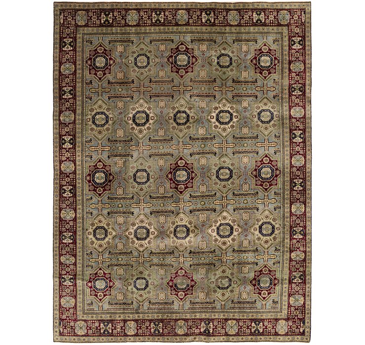 9' 5 x 12' 4 Tabriz Persian Rug