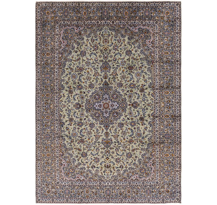 9' 10 x 13' 9 Kashan Persian Rug