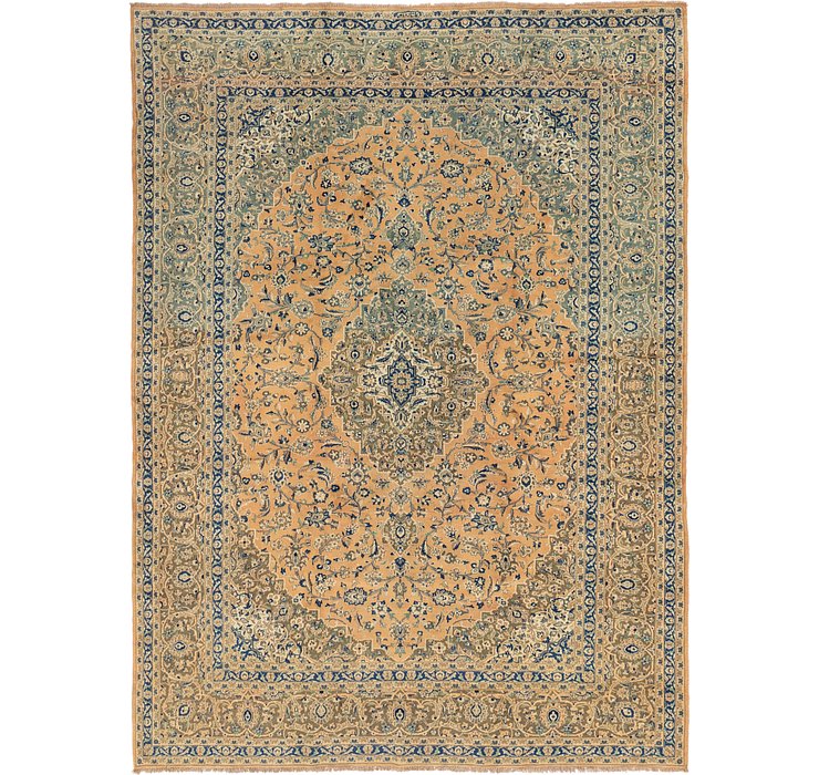 9' 8 x 13' 3 Kashan Persian Rug