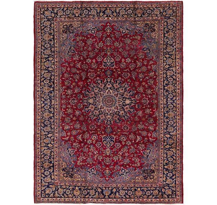 9' 6 x 12' 9 Isfahan Persian Rug