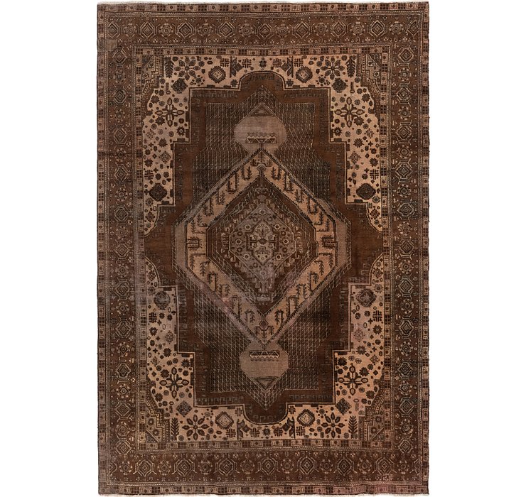 7' 4 x 11' Tabriz Persian Rug