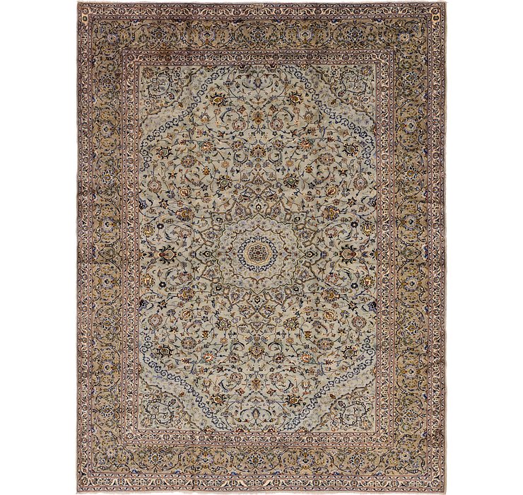 10' 2 x 13' 3 Kashan Persian Rug