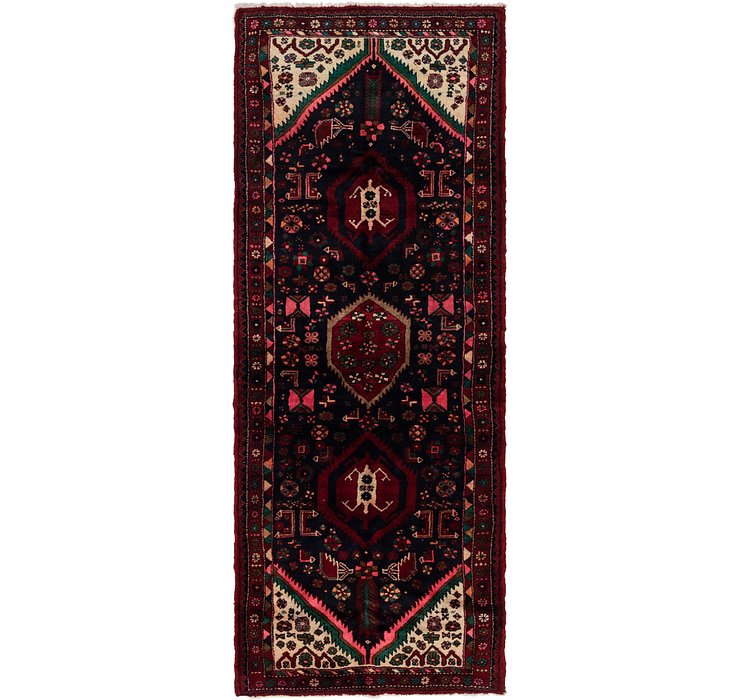 3' 10 x 9' 10 Hamedan Persian Runner ...