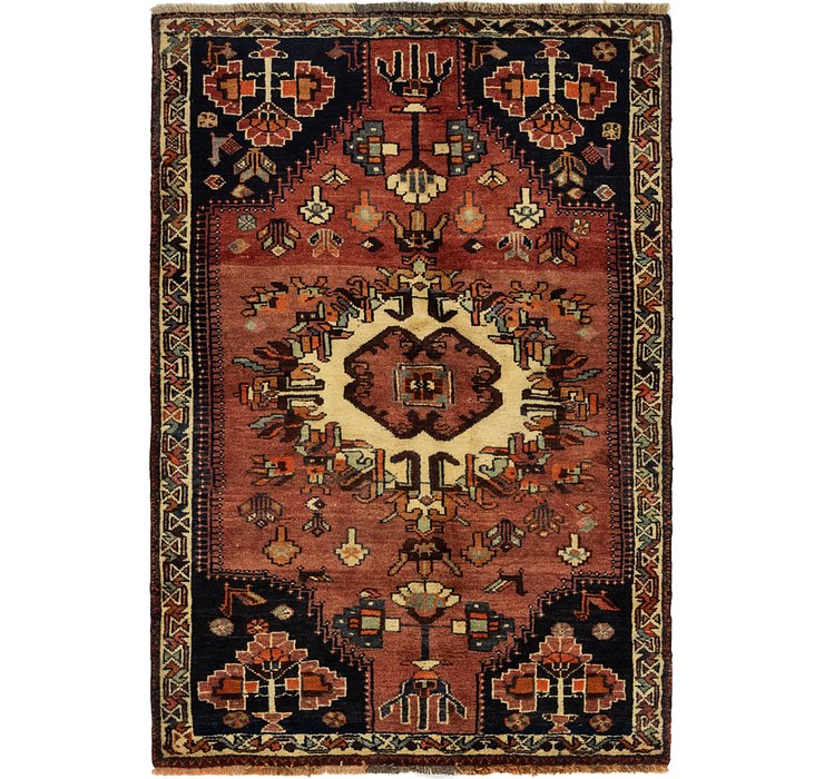 3' 10 x 5' 6 Ghashghaei Persian Rug