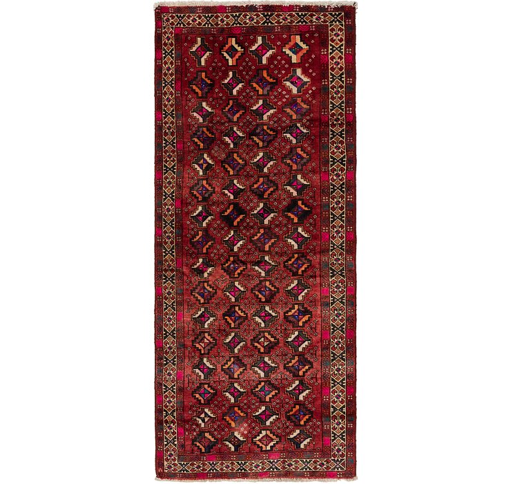 4' 2 x 10' 2 Shiraz Persian Runner Rug
