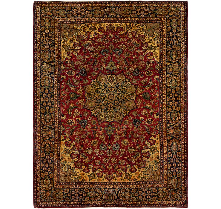 9' 8 x 12' 9 Isfahan Persian Rug