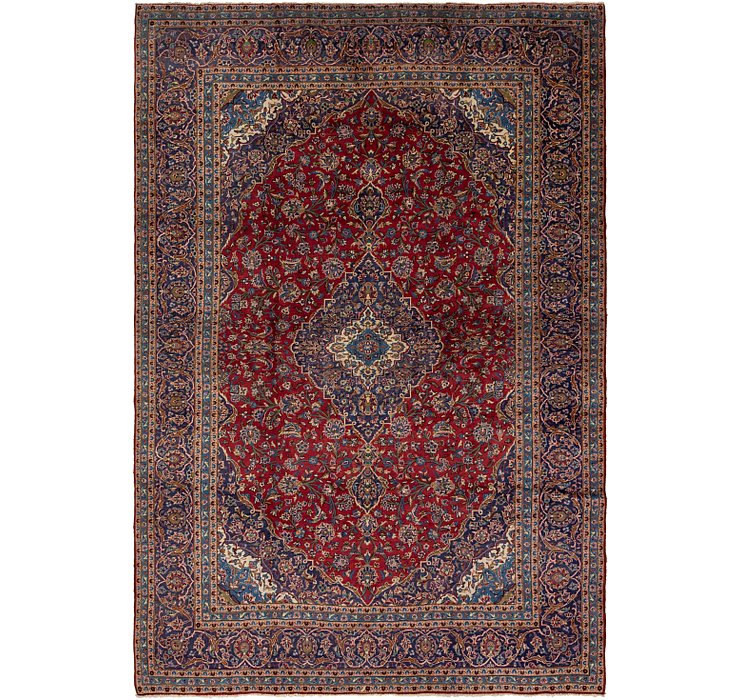 9' 9 x 14' 6 Kashan Persian Rug